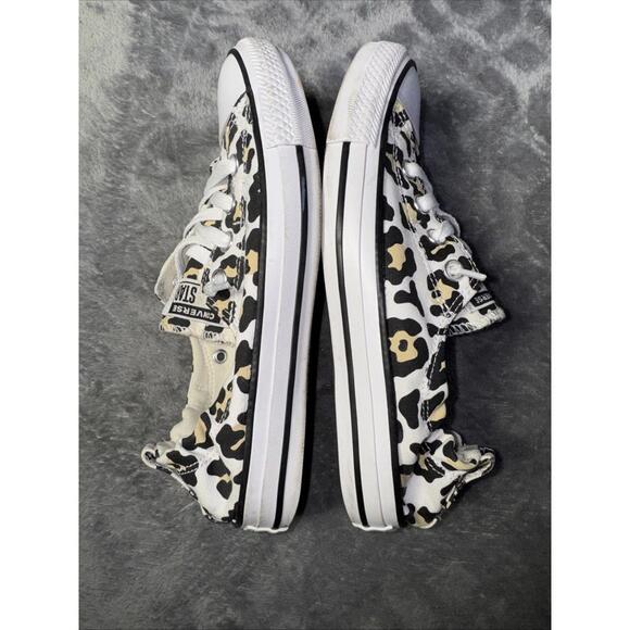Converse All Star Chuck Taylor Leopard Low Top Shoreline Slip On Women 8 - Picture 6 of 15